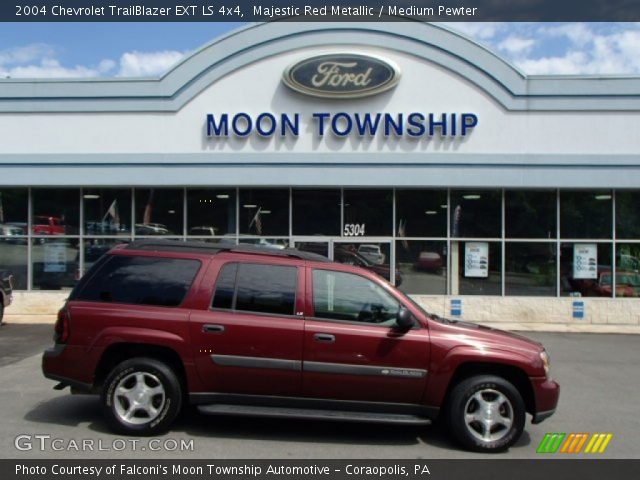 2004 Chevrolet TrailBlazer EXT LS 4x4 in Majestic Red Metallic