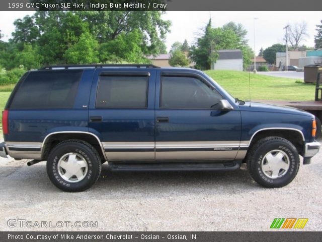 1999 GMC Yukon SLE 4x4 in Indigo Blue Metallic