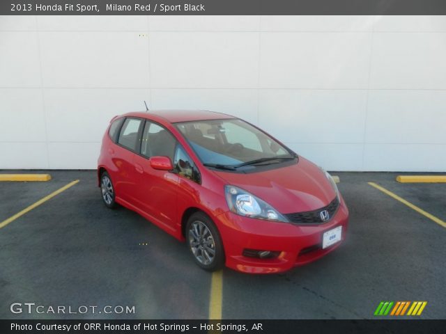 2013 Honda Fit Sport in Milano Red