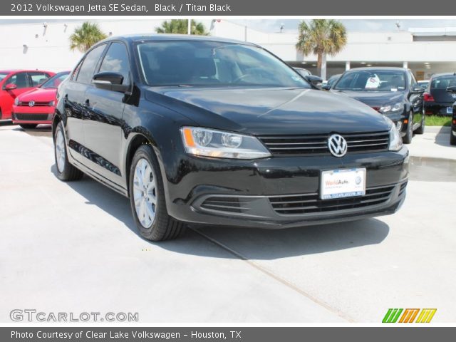 2012 Volkswagen Jetta SE Sedan in Black