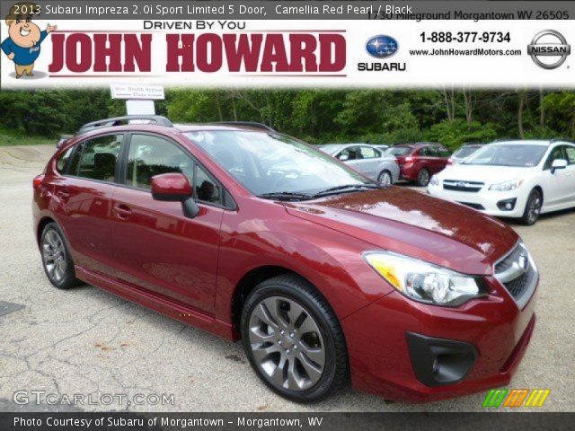 2013 Subaru Impreza 2.0i Sport Limited 5 Door in Camellia Red Pearl