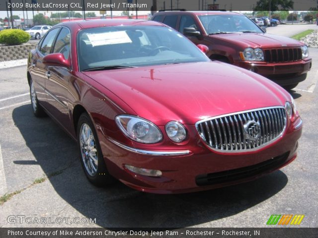 2009 Buick LaCrosse CXL in Red Jewel