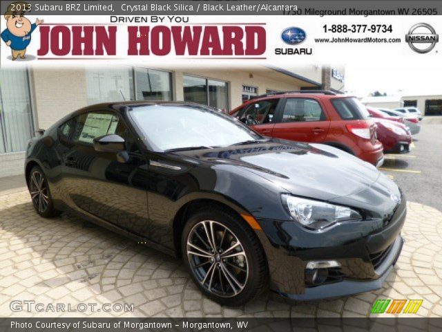 2013 Subaru BRZ Limited in Crystal Black Silica