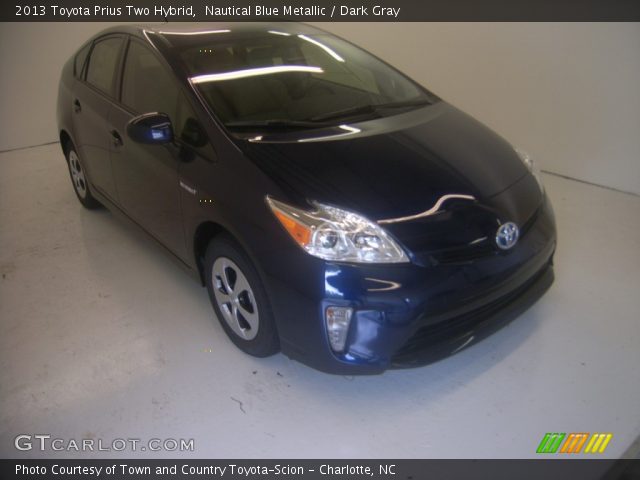 2013 Toyota Prius Two Hybrid in Nautical Blue Metallic