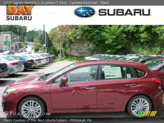 2013 Subaru Impreza 2.0i Limited 5 Door in Camellia Red Pearl
