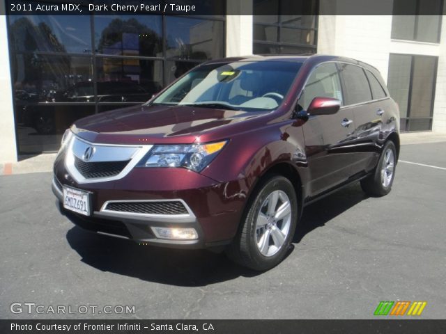 2011 Acura MDX  in Dark Cherry Pearl