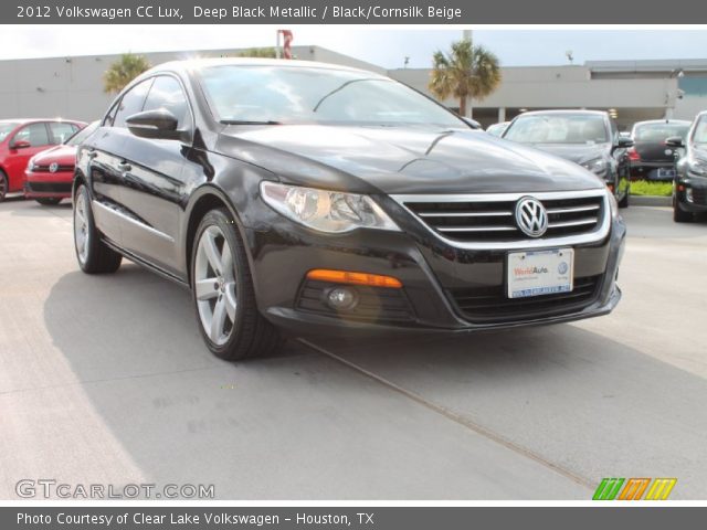 2012 Volkswagen CC Lux in Deep Black Metallic
