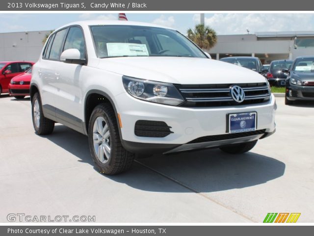 2013 Volkswagen Tiguan S in Candy White