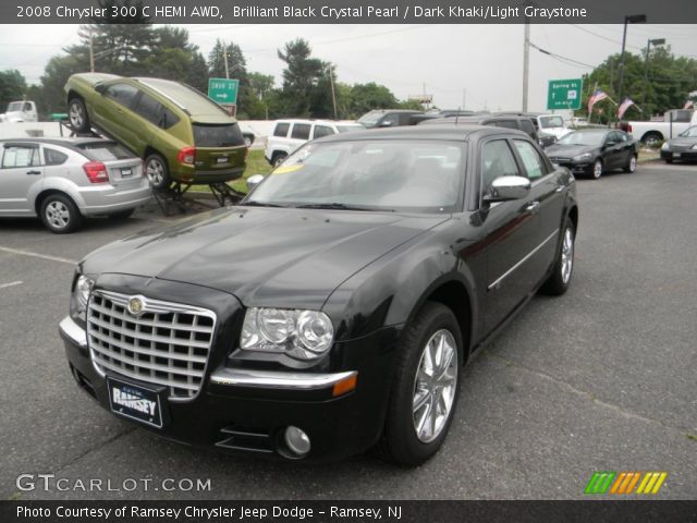 2008 Chrysler 300 C HEMI AWD in Brilliant Black Crystal Pearl