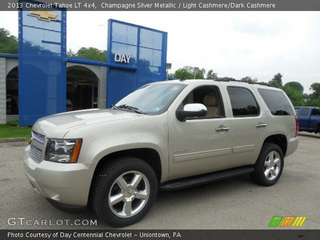 2013 Chevrolet Tahoe LT 4x4 in Champagne Silver Metallic