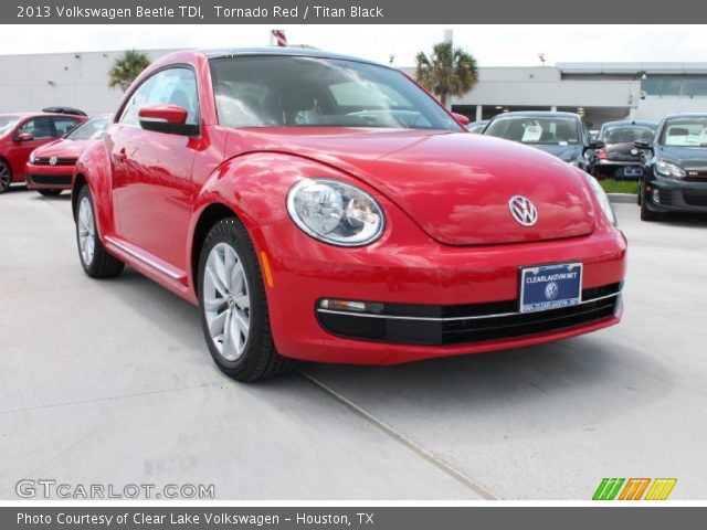 2013 Volkswagen Beetle TDI in Tornado Red