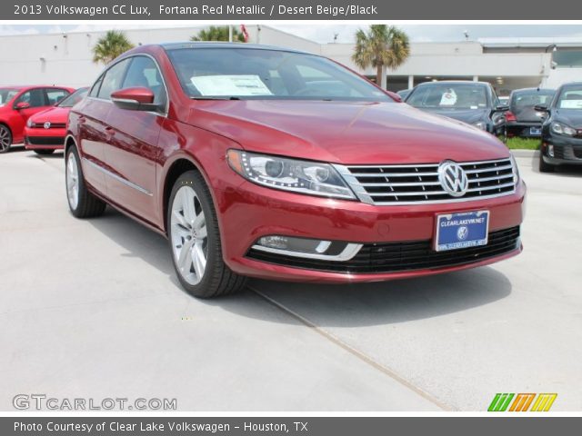 2013 Volkswagen CC Lux in Fortana Red Metallic