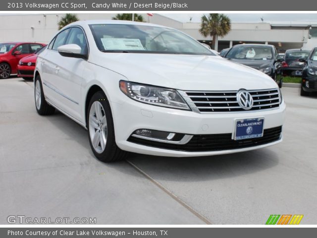 2013 Volkswagen CC Sport in Candy White