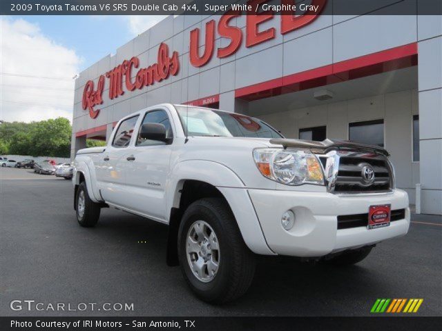 2009 Toyota Tacoma V6 SR5 Double Cab 4x4 in Super White