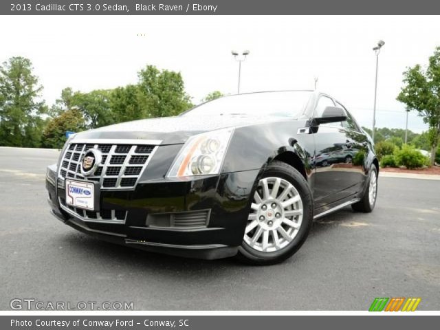 2013 Cadillac CTS 3.0 Sedan in Black Raven