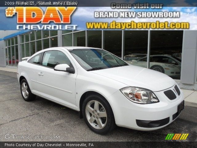 2009 Pontiac G5  in Summit White