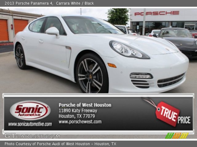 2013 Porsche Panamera 4 in Carrara White