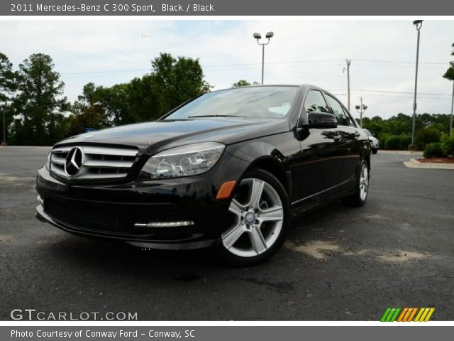 2011 Mercedes-Benz C 300 Sport in Black