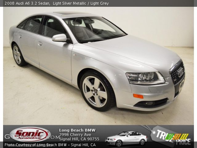2008 Audi A6 3.2 Sedan in Light Silver Metallic