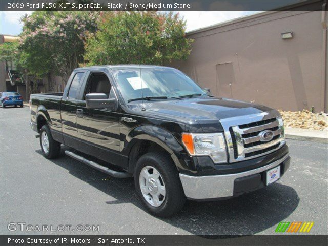 2009 Ford F150 XLT SuperCab in Black