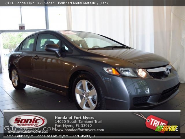 2011 Honda Civic LX-S Sedan in Polished Metal Metallic