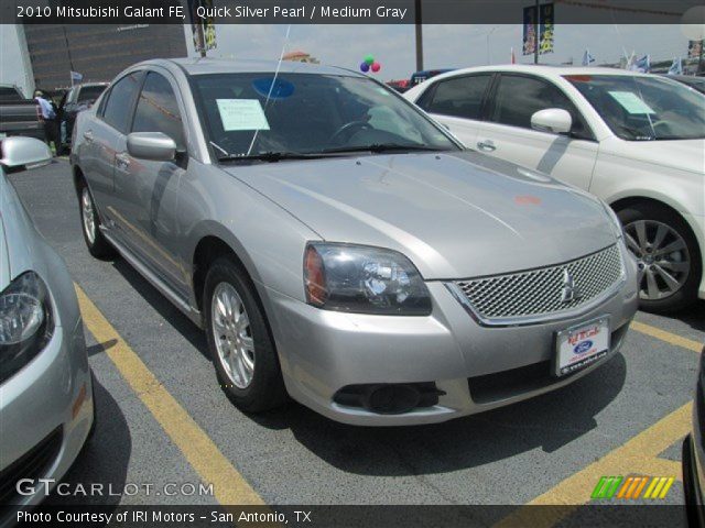 2010 Mitsubishi Galant FE in Quick Silver Pearl
