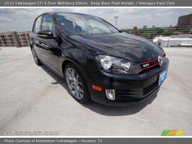 2013 Volkswagen GTI 4 Door Wolfsburg Edition in Deep Black Pearl Metallic