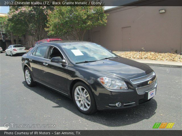 2012 Chevrolet Malibu LTZ in Black Granite Metallic