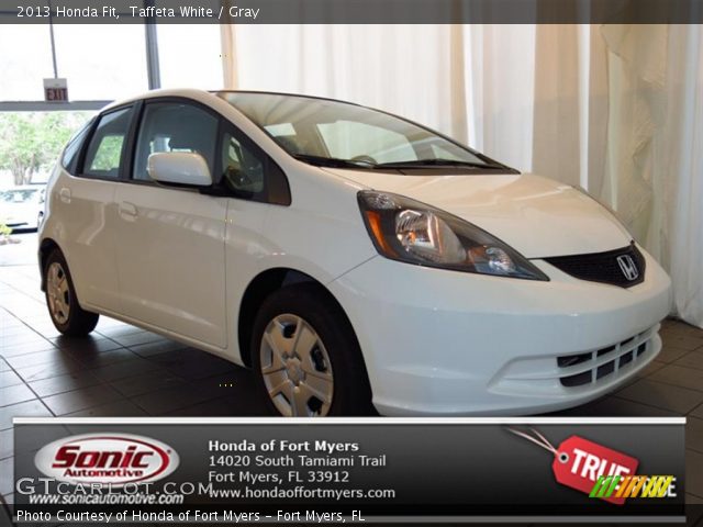 2013 Honda Fit  in Taffeta White