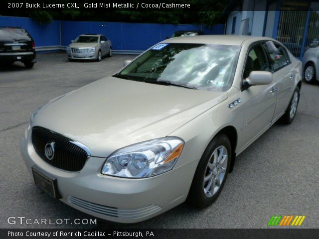 2007 Buick Lucerne CXL in Gold Mist Metallic