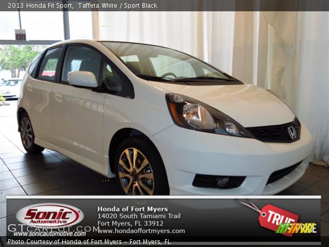 2013 Honda Fit Sport in Taffeta White