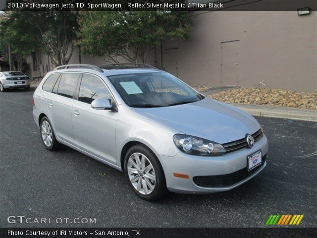2010 Volkswagen Jetta TDI SportWagen in Reflex Silver Metallic