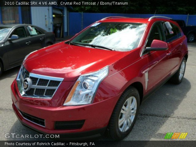 2010 Cadillac SRX 4 V6 AWD in Crystal Red Tintcoat