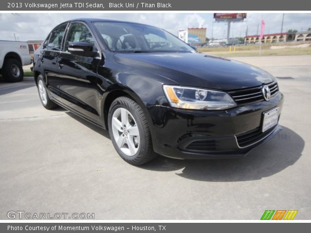 2013 Volkswagen Jetta TDI Sedan in Black Uni