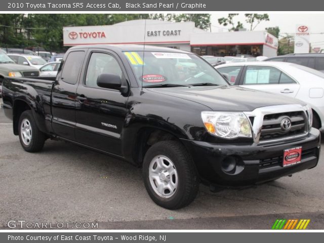 2010 Toyota Tacoma SR5 Access Cab in Black Sand Pearl