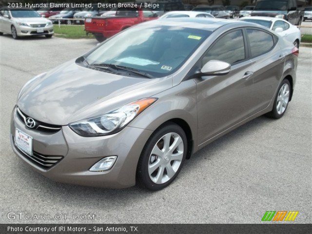 2013 Hyundai Elantra Limited in Desert Bronze