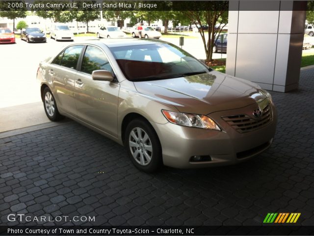 2008 Toyota Camry XLE in Desert Sand Mica