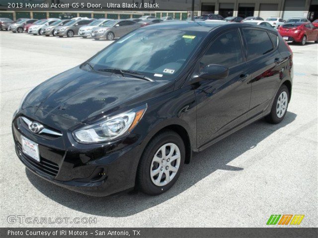 2013 Hyundai Accent GS 5 Door in Ultra Black