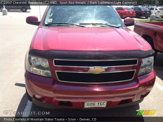 2007 Chevrolet Avalanche LTZ 4WD in Sport Red Metallic
