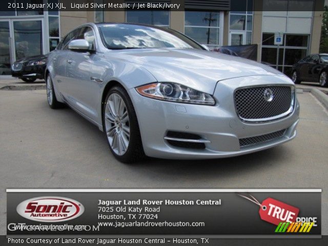 2011 Jaguar XJ XJL in Liquid Silver Metallic