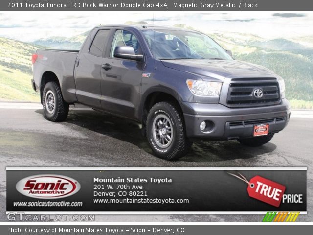 2011 Toyota Tundra TRD Rock Warrior Double Cab 4x4 in Magnetic Gray Metallic