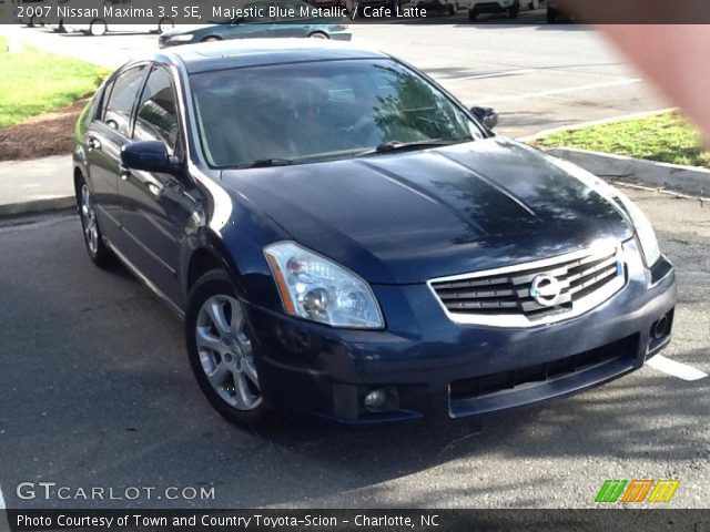 2007 Nissan Maxima 3.5 SE in Majestic Blue Metallic