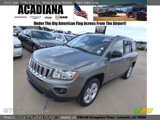 2011 Jeep Compass 2.0 in Mineral Gray Metallic