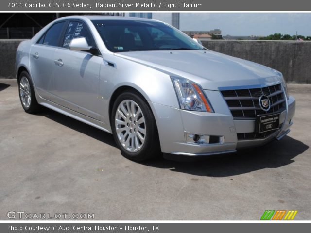 2011 Cadillac CTS 3.6 Sedan in Radiant Silver Metallic