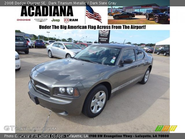 2008 Dodge Charger SE in Dark Titanium Metallic