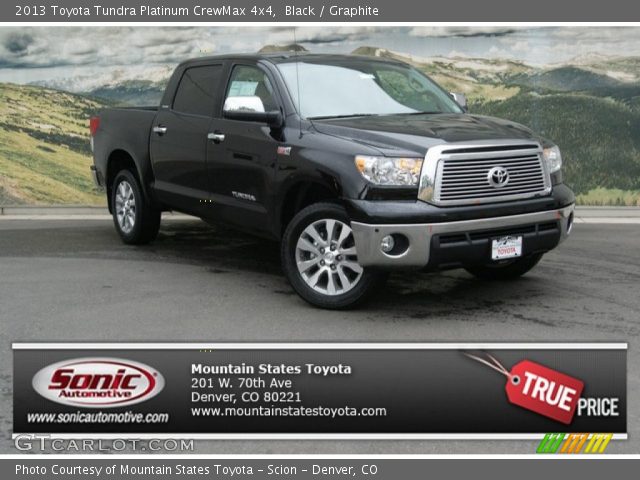 2013 Toyota Tundra Platinum CrewMax 4x4 in Black