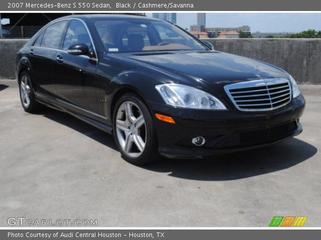 2007 Mercedes-Benz S 550 Sedan in Black