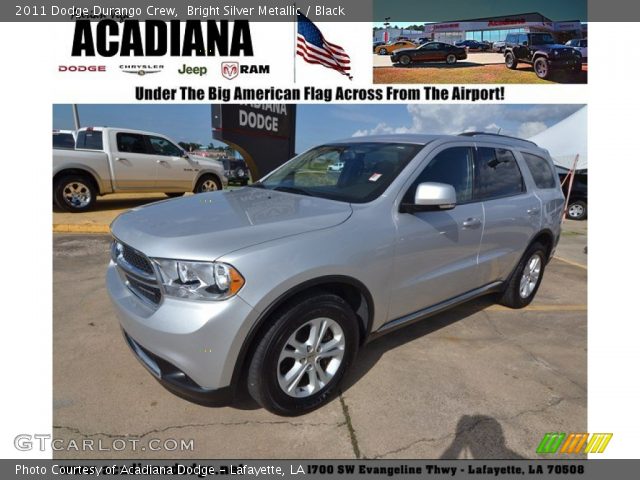 2011 Dodge Durango Crew in Bright Silver Metallic