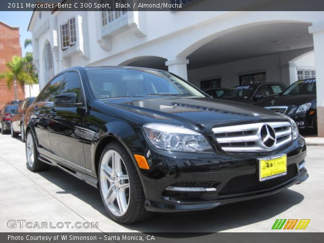2011 Mercedes-Benz C 300 Sport in Black
