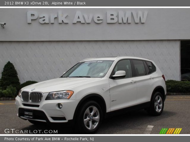 2012 BMW X3 xDrive 28i in Alpine White